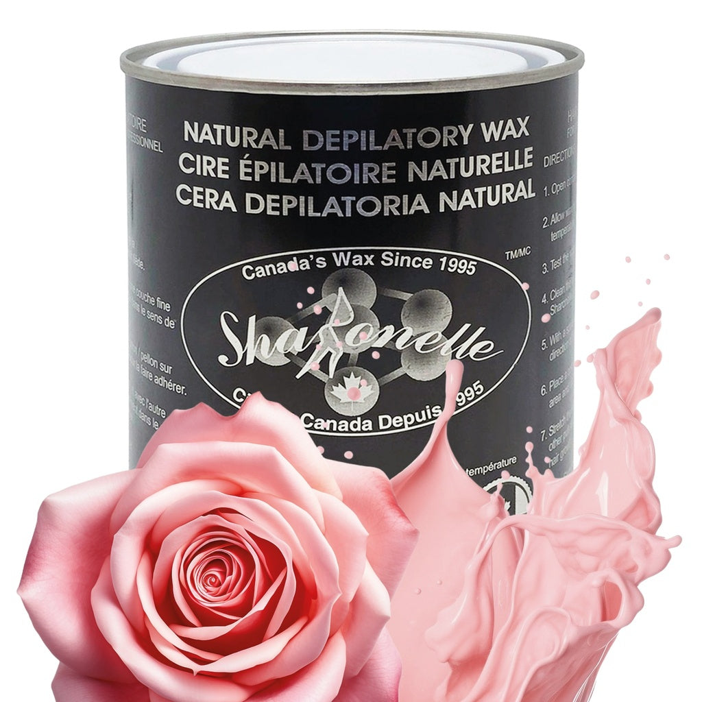 SHARONELLE NATURAL DEPILATORY WAX (14OZ/397G) - PINK CREAM