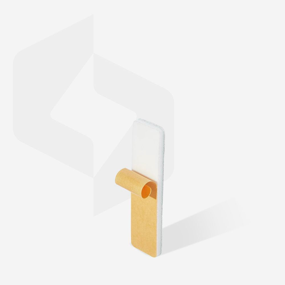 Disposable white files for short nail file (grinding file) STALEKS EXPERT 51 180 grit (10 pcs)