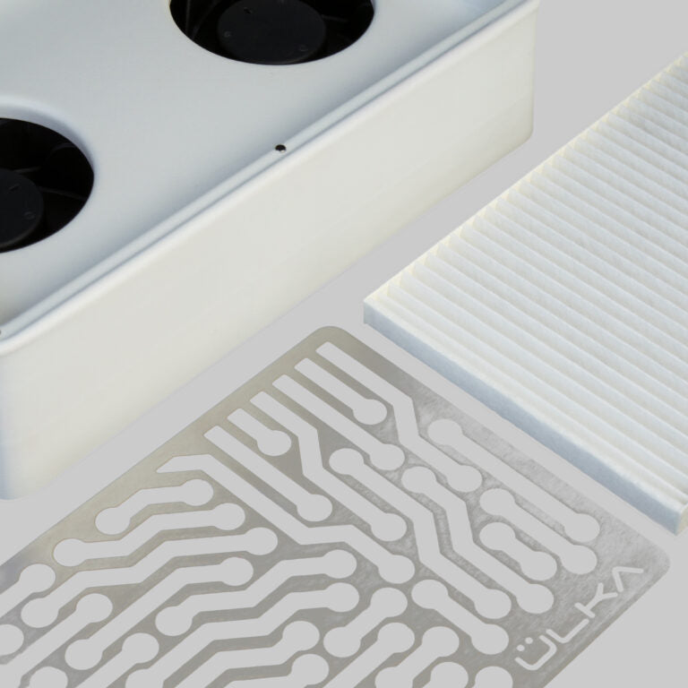 ÜLKA Nano Tabletop nail dust collector - white (55w)