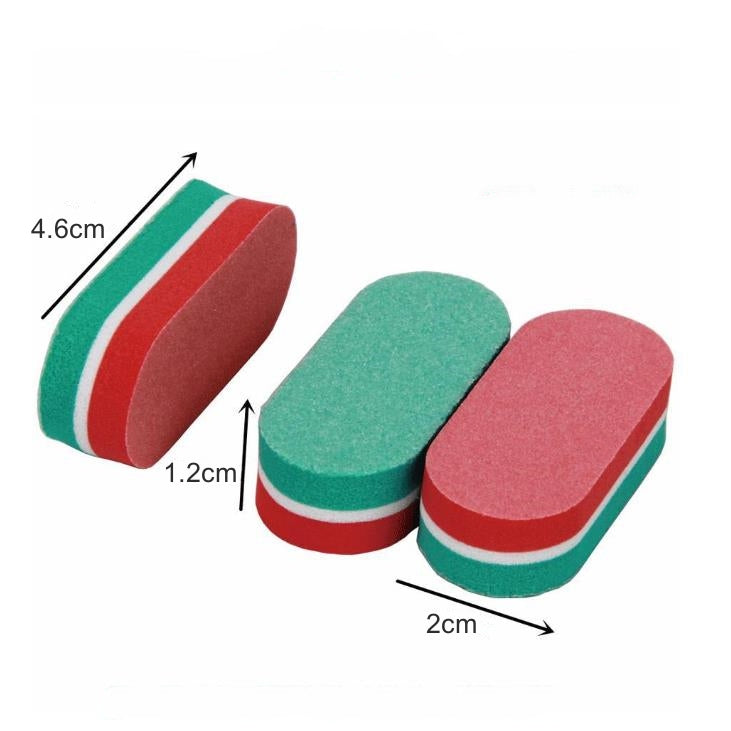 Mini Nail Buffers, Double Sided Nail Files Buffer Blocks, 100/180 Grit