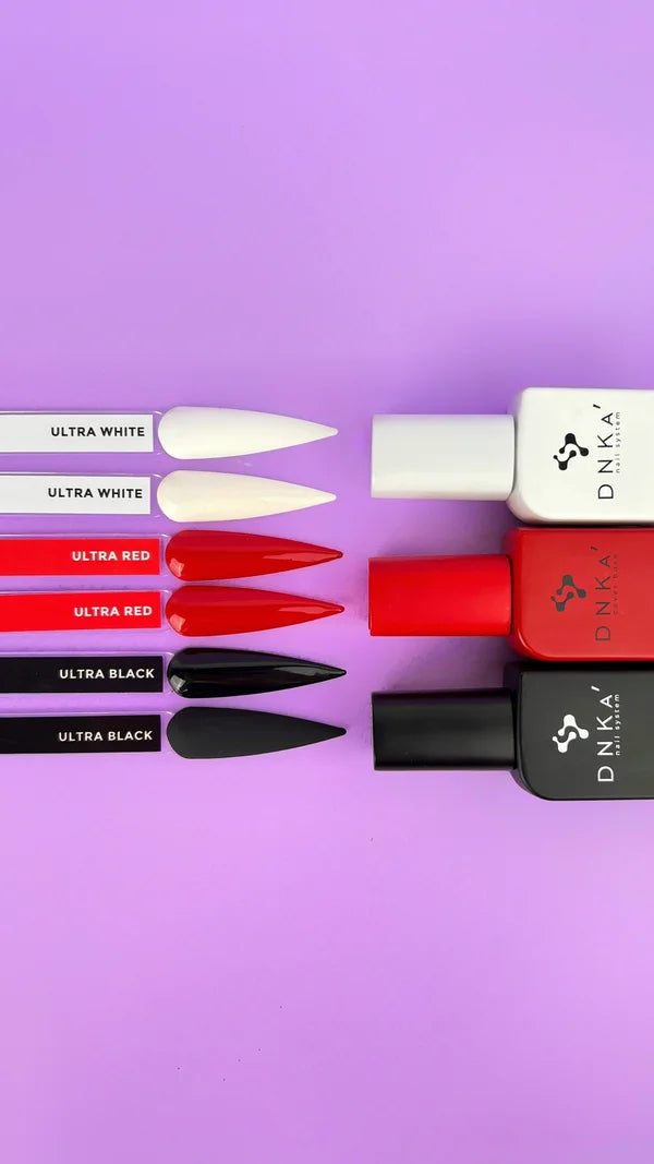 Dnka' Gel Polish Colour - Ultra white 12 ml