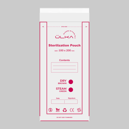 ÜLKA Sterilization pouches with indicator (100x200)