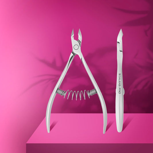Professional cuticle nippers STALEKS EXPERT 91, 7 mm