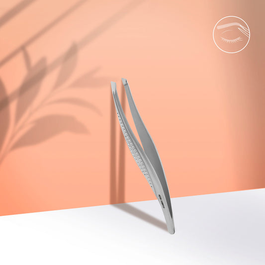 Eyebrow tweezers STALEKS CLASSIC 12 TYPE 3 (wide beveled)