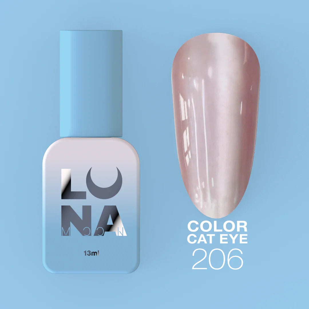 LUNAmoon Gel Polish Color #206 - Cat Eye , 13ml