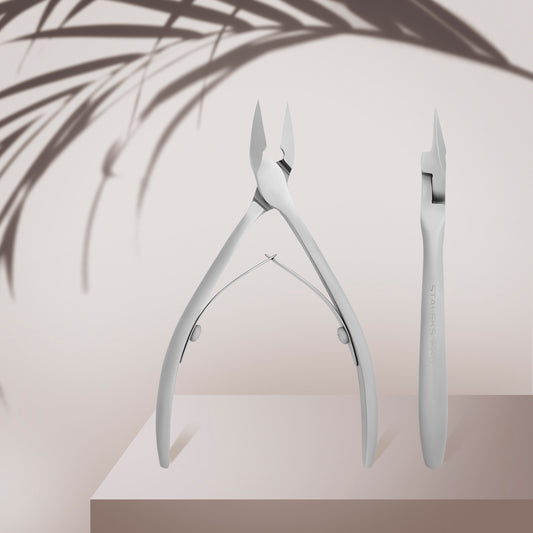 Professional NAIL nippers for ingrown toenails STALEKS SMART 71, 14 mm