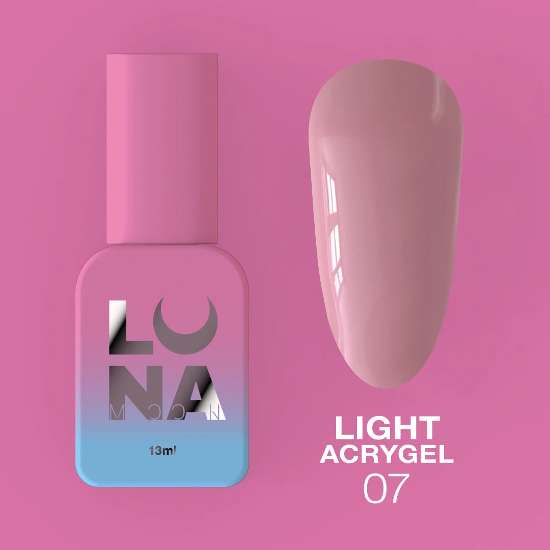 LUNAmoon Liquid Light Acrygel 07, 13ml