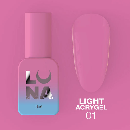 LUNAmoon Liquid Light Acrygel 01, 13ml