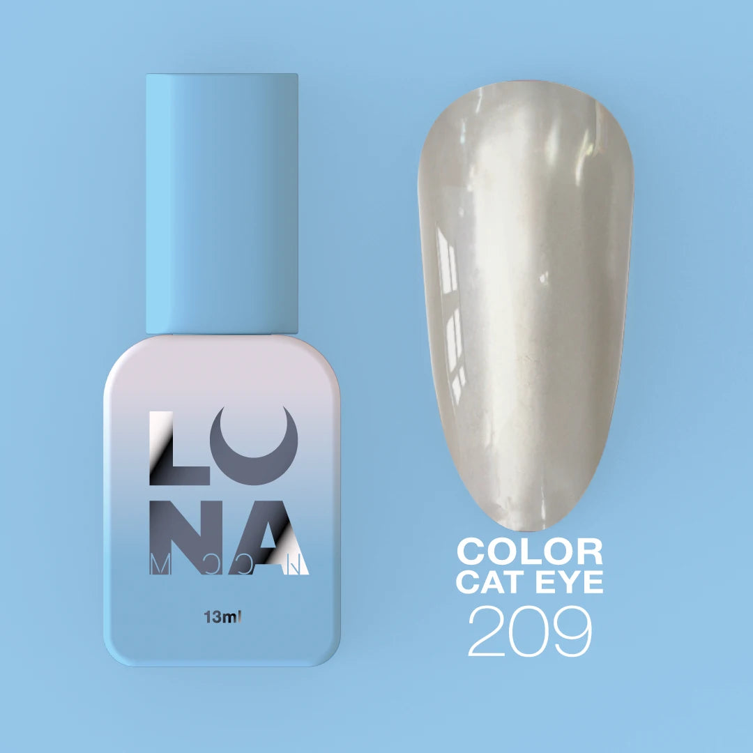LUNAmoon Gel Polish Color #209 - Cat Eye, 13ml