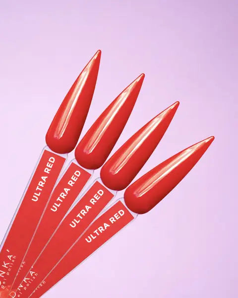 Dnka' Gel Polish Colour - Ultra red 12 ml