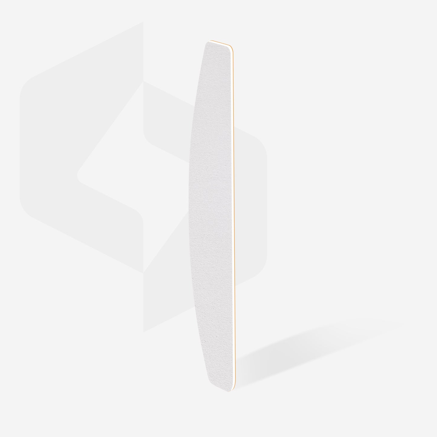 Disposable white files for crescent nail file on a soft foam layer STALEKS EXPERT 40 180 grit (30 pcs)