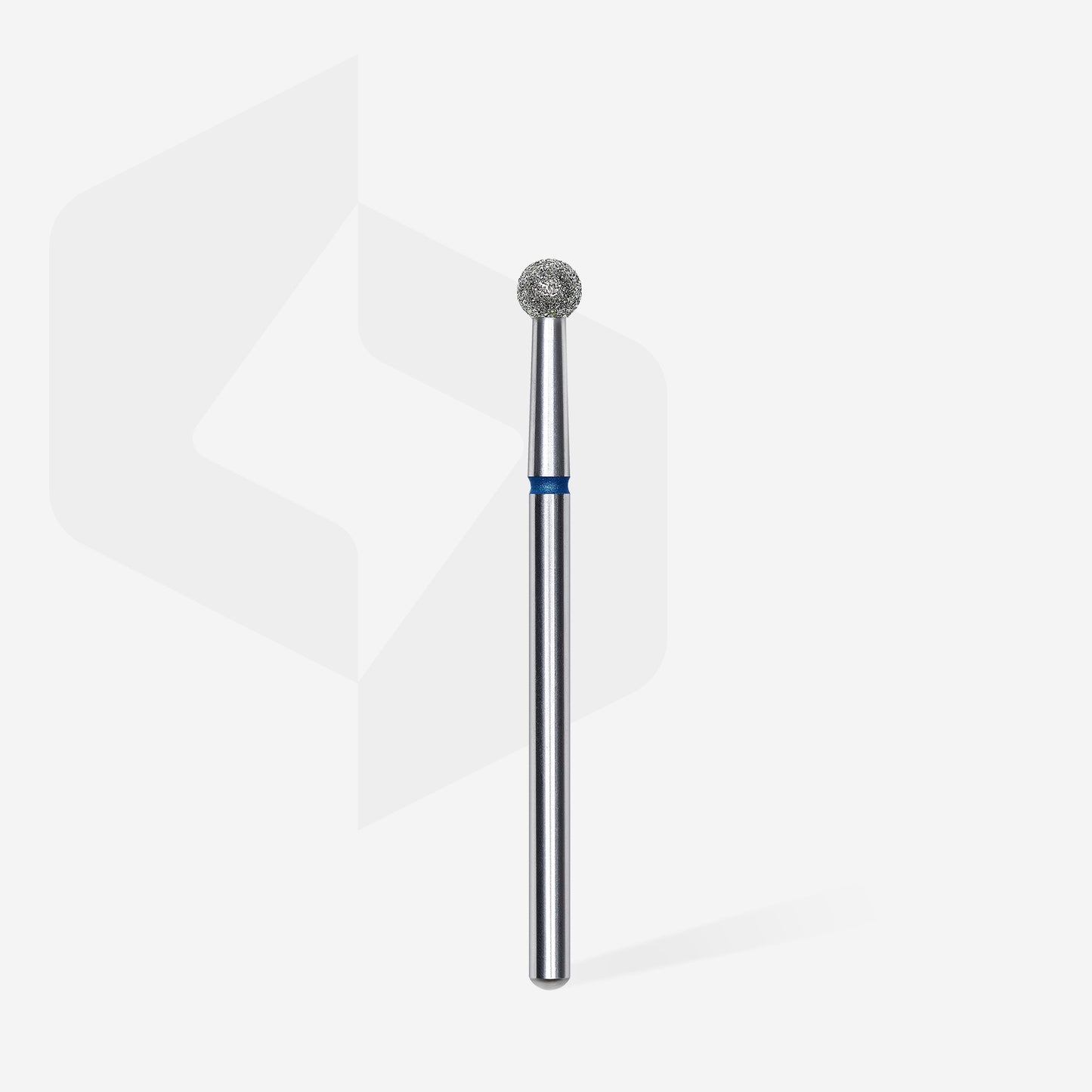 Diamond nail drill bit ball blue STALEKS EXPERT head diameter 3,5 mm