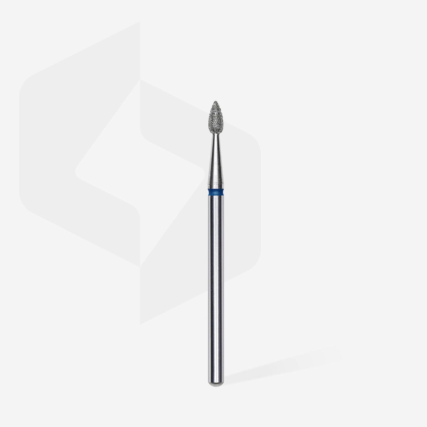 Diamond nail drill bit drop blue STALEKS EXPERT head diameter 2,3 mm / working part 5 mm