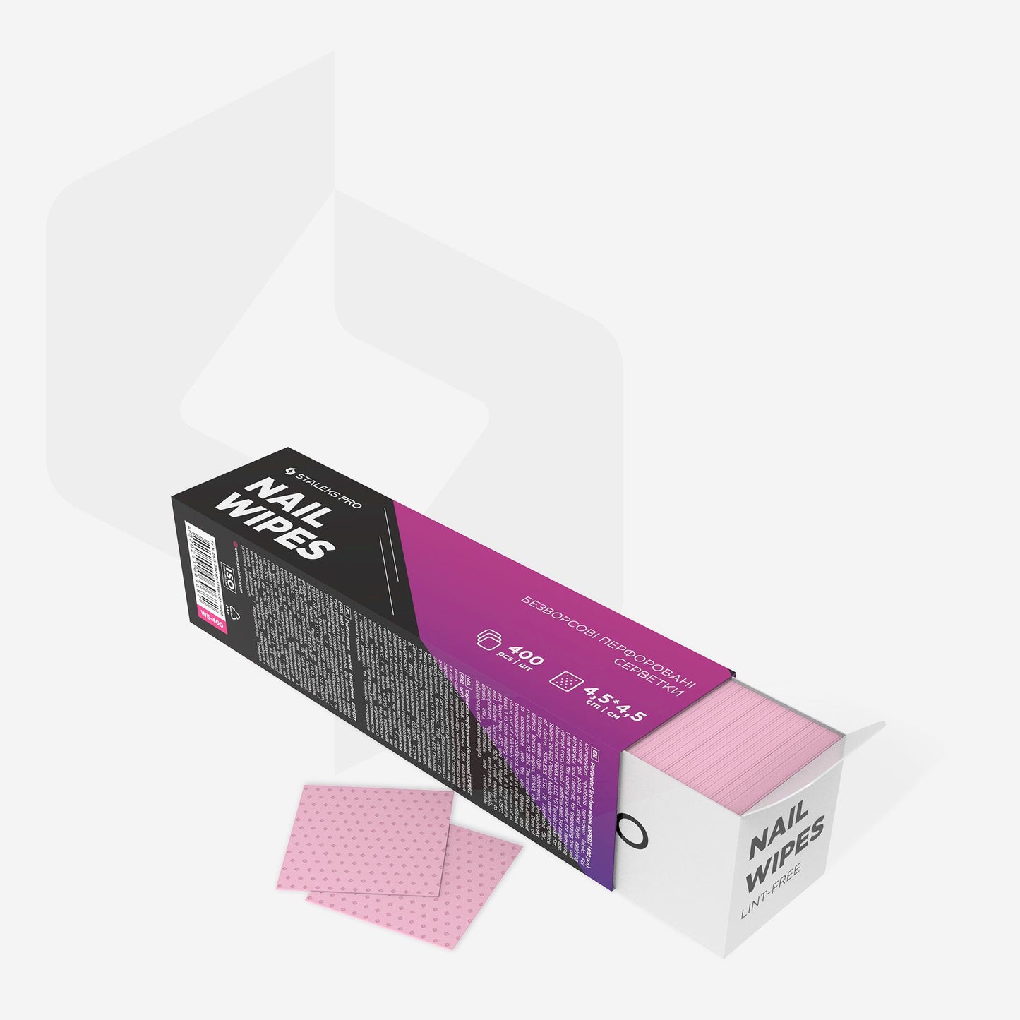 Perforated lint-free wipes STALEKS EXPERT (400 pcs)