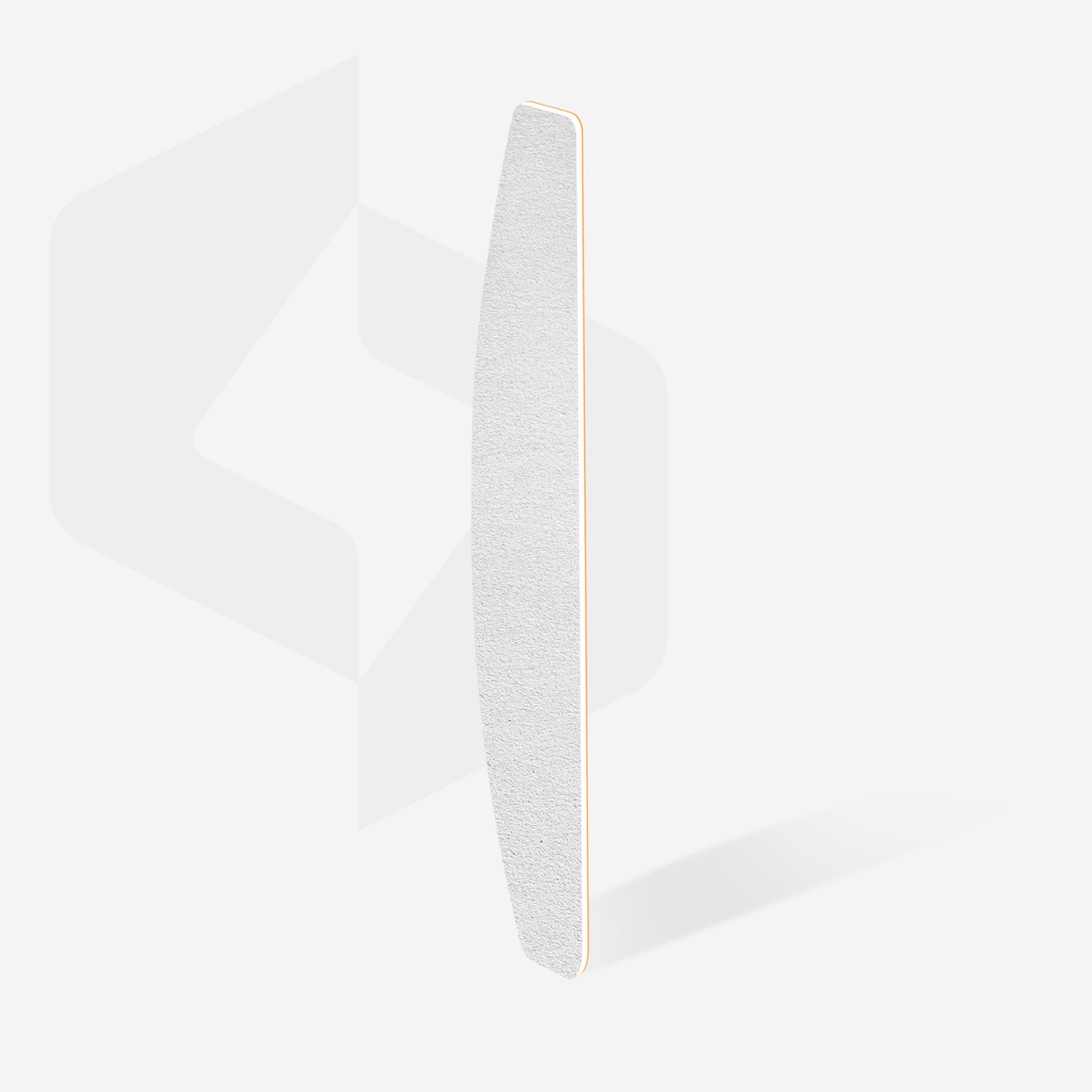 Disposable white files for crescent nail file on a soft foam layer STALEKS EXPERT 40 100 grit (30 pcs)