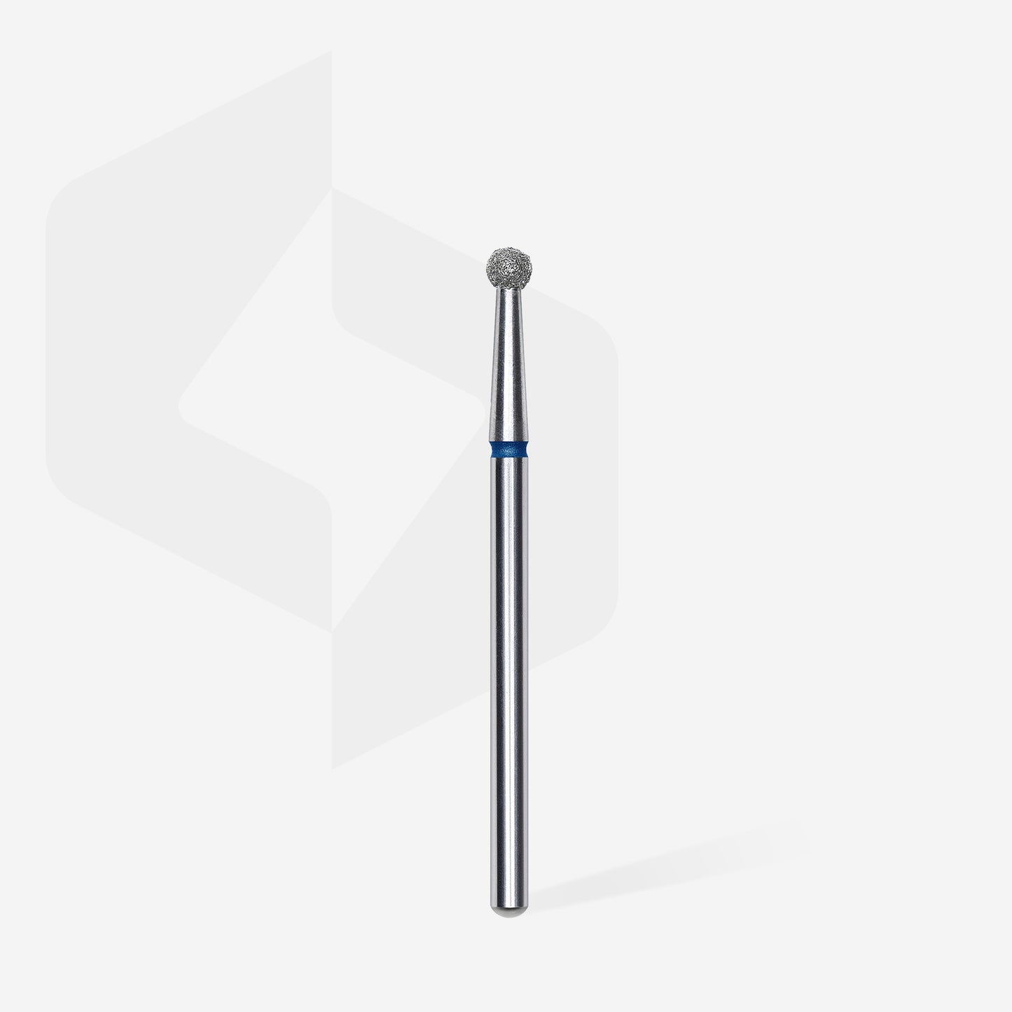 Diamond nail drill bit ball blue STALEKS EXPERT head diameter 2,7 mm