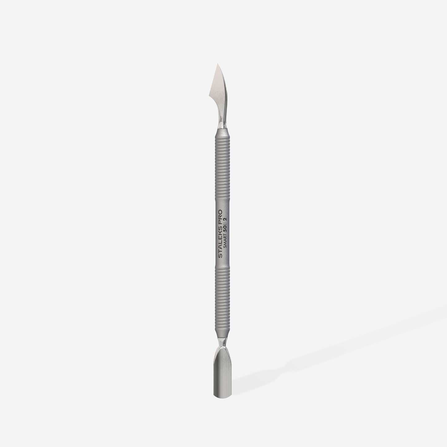 Manicure pusher STALEKS SMART 50, TYPE 2 (rounded narrow pusher and cleaner)