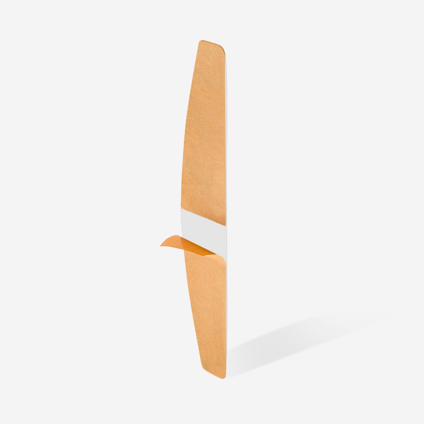 Disposable white files for crescent nail file on a soft foam layer STALEKS EXPERT 40 150 grit (30 pcs)