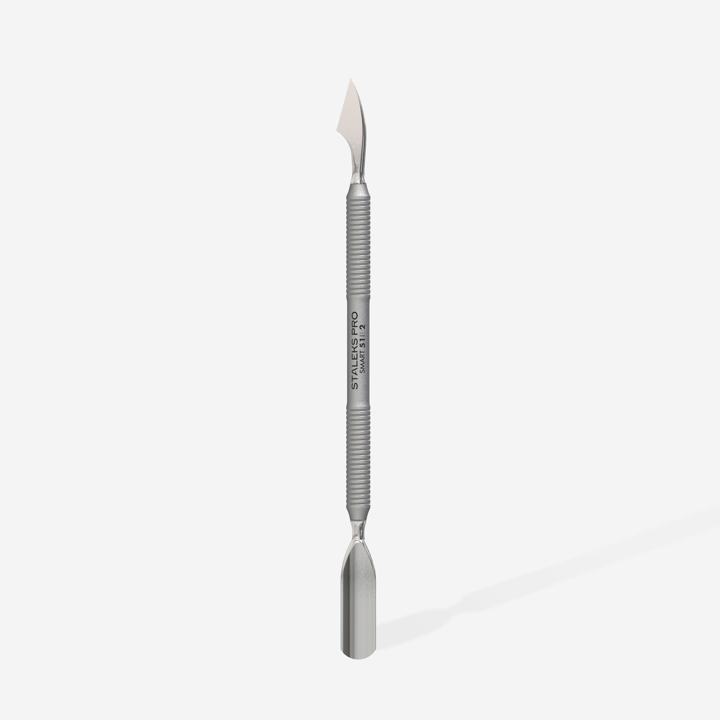 Manicure pusher STALEKS SMART 51 TYPE 2 (rounded wide pusher and cleaner)