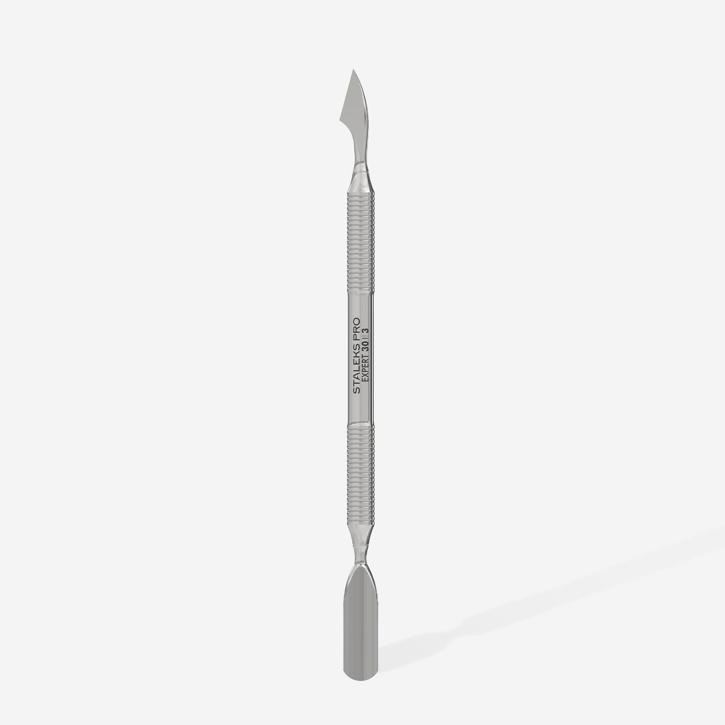Manicure pusher STALEKS EXPERT 30 TYPE 3 (rounded wide pusher and cleaner)