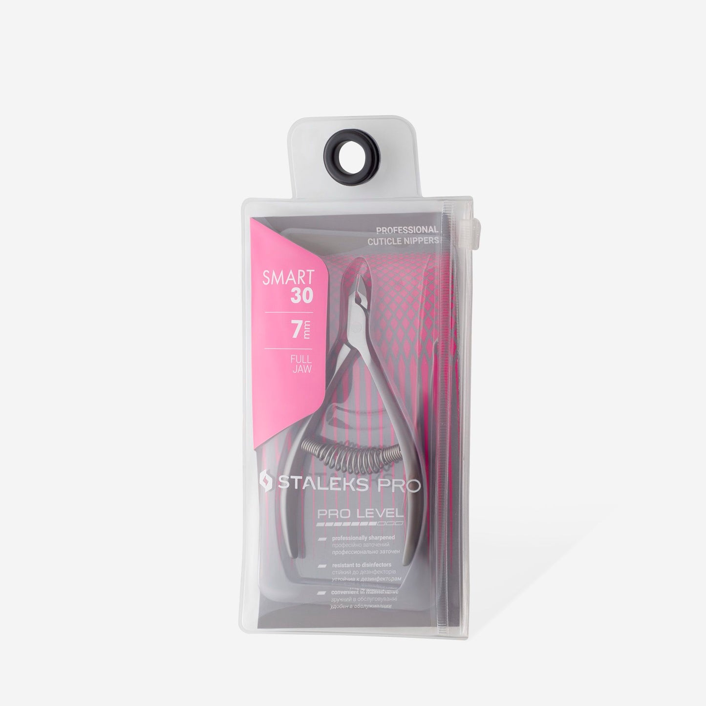 Professional cuticle nippers STALEKS SMART 30, 7 mm