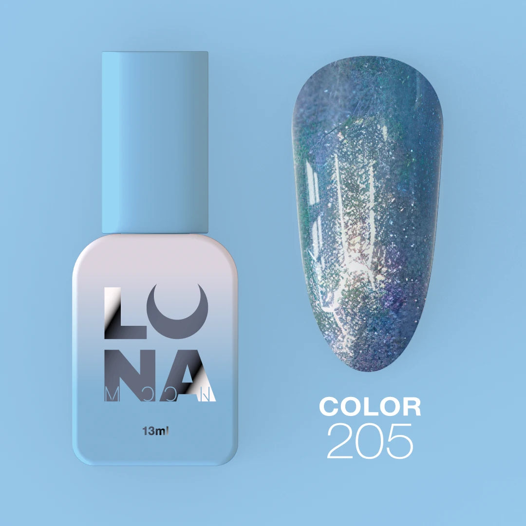 LUNAmoon Gel Polish Color #205, 13ml