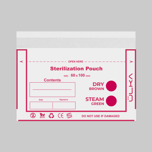 ÜLKA Sterilization pouches with indicator  (100x60)