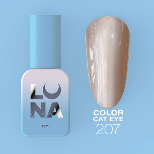 LUNAmoon Gel Polish Color #207 - Cat Eye, 13ml