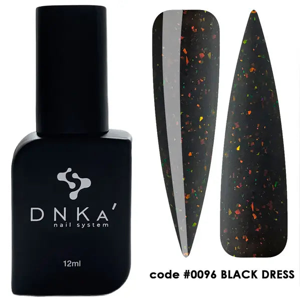 DNKa' Rubber base #0096 Black dress - 12 ml