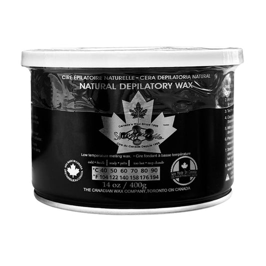 SHARONELLE NATURAL DEPILATORY WAX (14OZ/397G) - CHOCOLATE