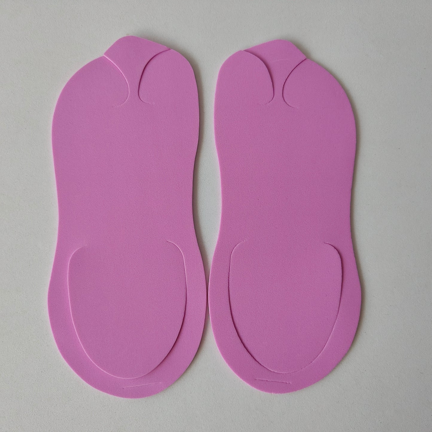 Foam Pedicure Slipper - Foldable (Bag of 12pairs) - Pink or Blue