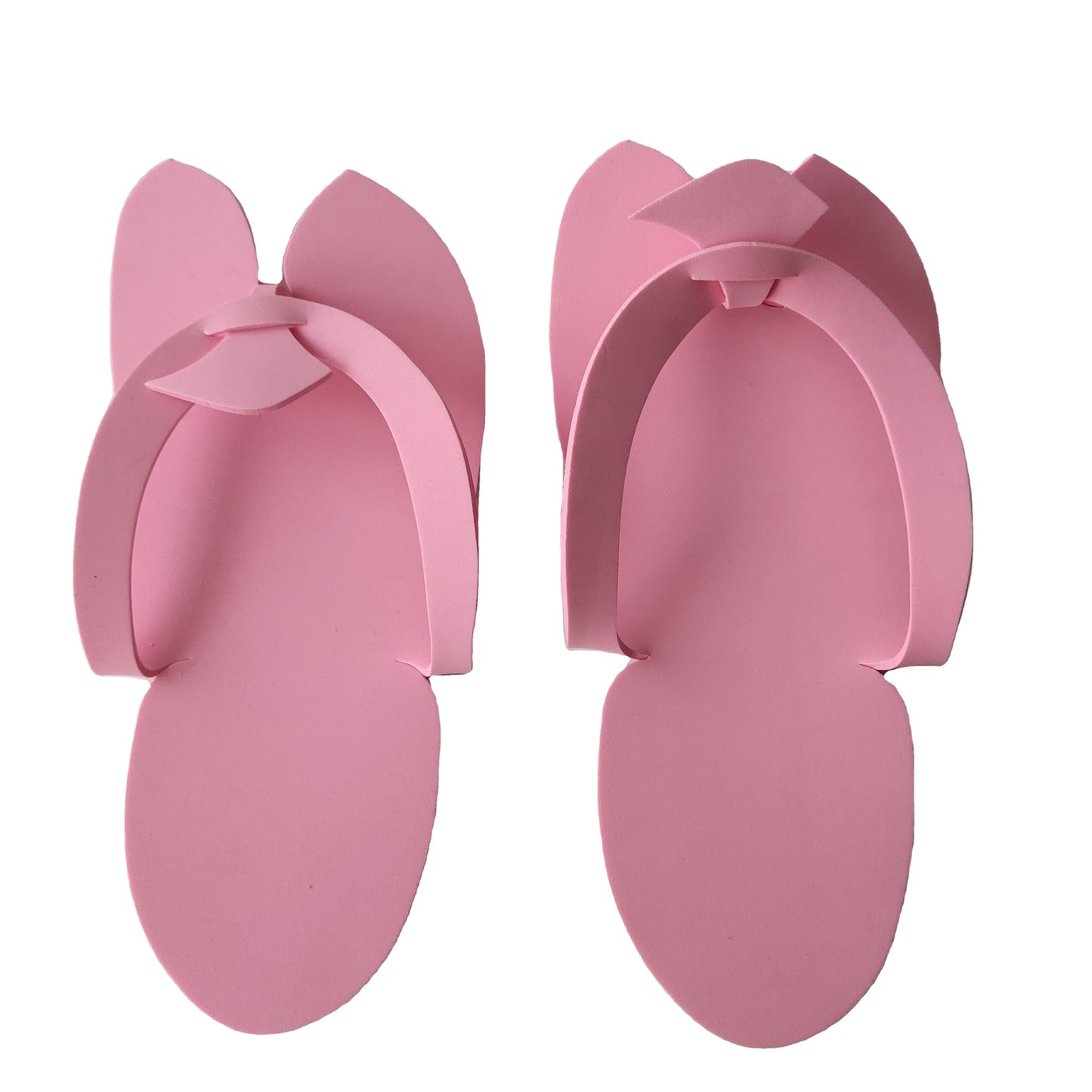 Foam Pedicure Slipper - Foldable (Bag of 12pairs) - Pink or Blue