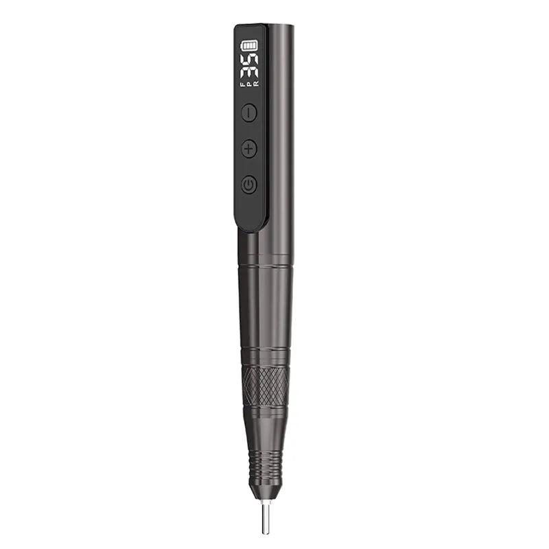 Portable USB Electric Micromotor Nail Drill - Gray