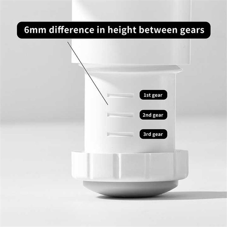 Adjustable U-Shaped Arm Rest - White