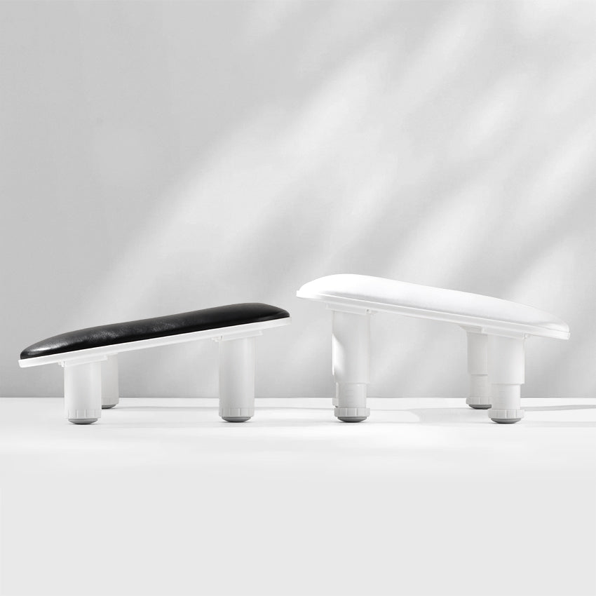 Adjustable U-Shaped Arm Rest - White