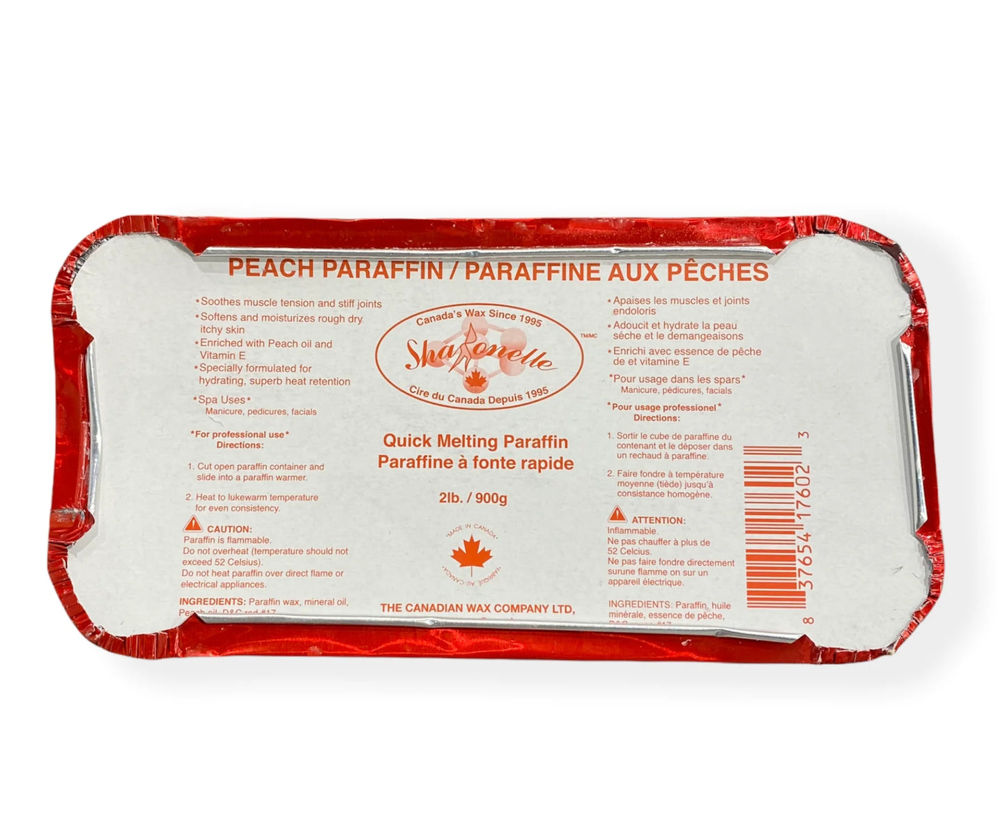 Sharonelle Paraffin (2lbs/ 900g) - Peach