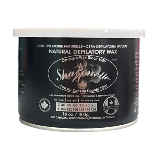 SHARONELLE NATURAL DEPILATORY WAX (14OZ/397G) - MILK CREAM