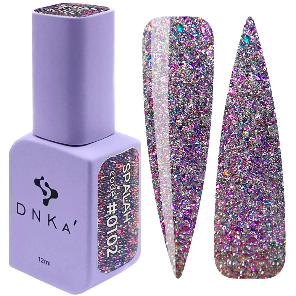 DNKa' Gel Polish Color Spalah - Reflective #0102, 12 ml