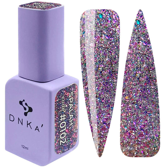DNKa' Gel Polish Color Spalah - Reflective #0102, 12 ml