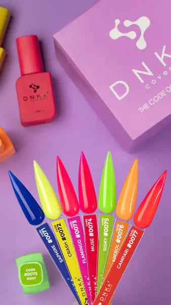 DNKa' Rubber base #0076 Aperol - 12 ml