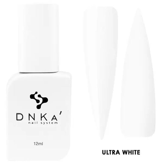 Dnka' Gel Polish Colour - Ultra white 12 ml