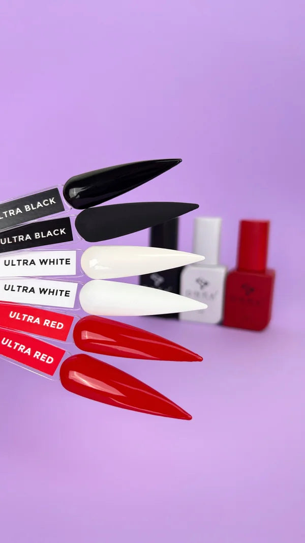 Dnka' Gel Polish Colour - Ultra red 12 ml