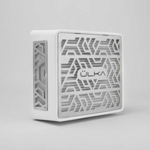 Nail dust collector Ülka Premium Heppa filter - white (52 W)